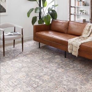 BNWT Loloi Rug Skye Collection in Grey Apricot 4x6